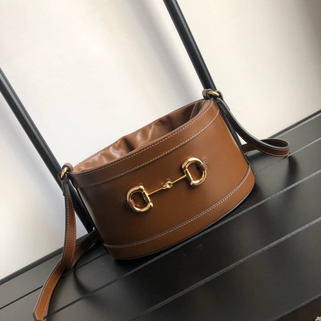 Gvc*1 1955 Horsebit Shoulder Bucket Bag Replica 602118