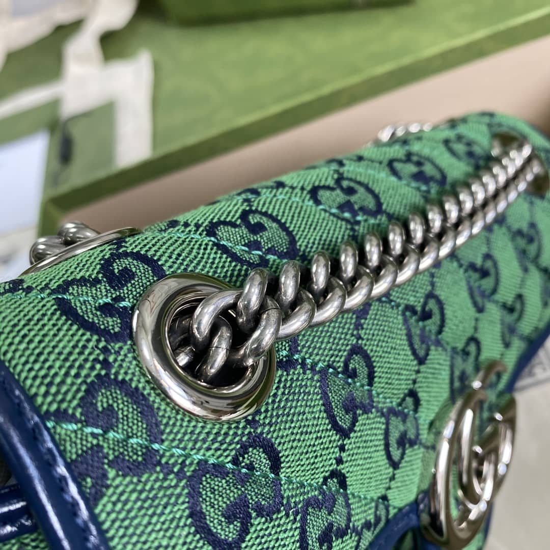 Gvc*1 Marmont GG Matelasse Leather Mini Shoulder Bag Replica 446744