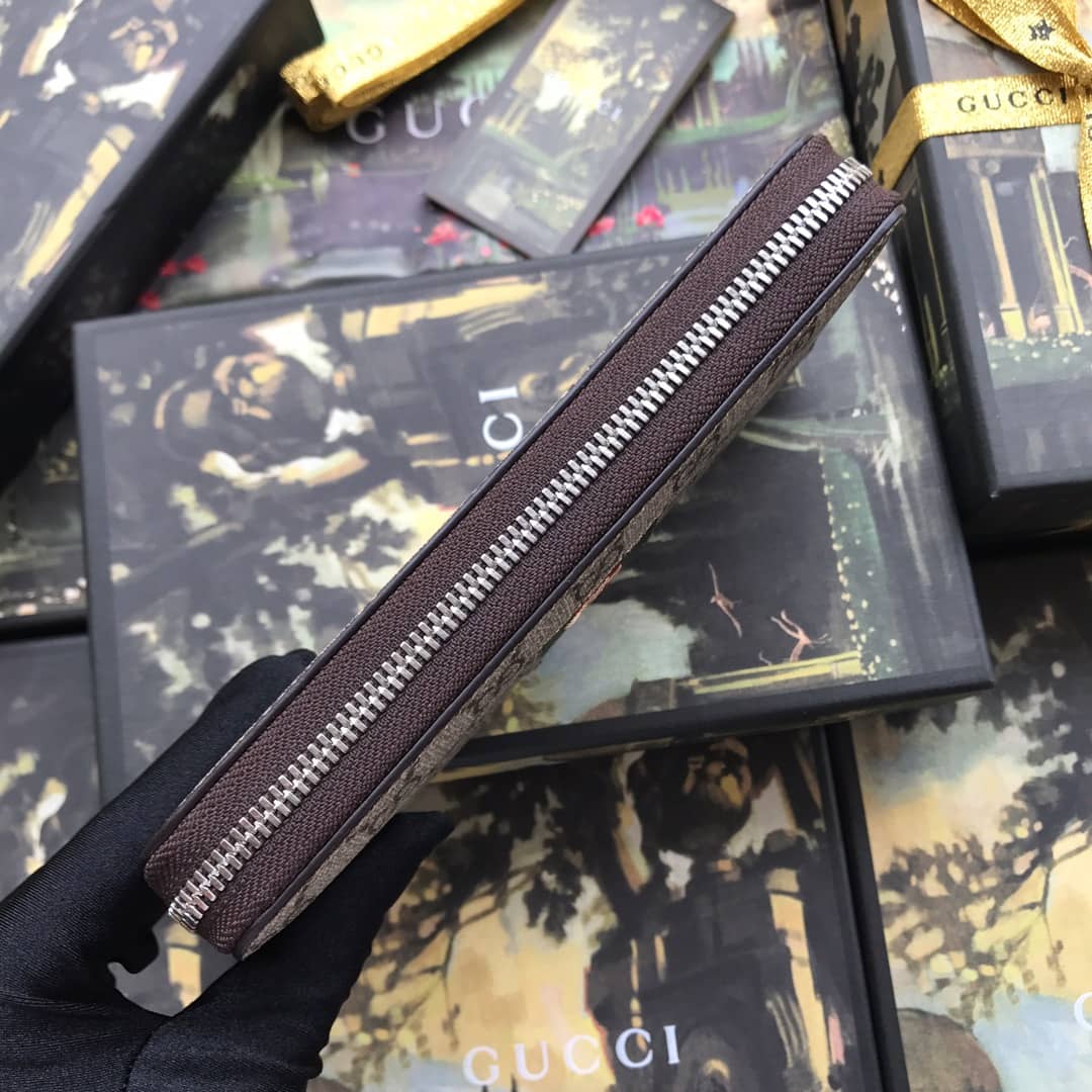Gvc*1 Web GG Svp*me Around Zip Wallet Replica 408831