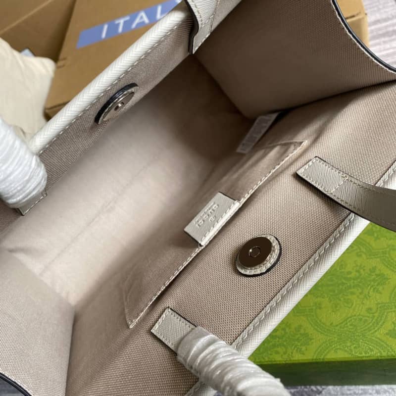 Gvc*1 GG Svp*me Kids Girl Tote Replica Gray 605614