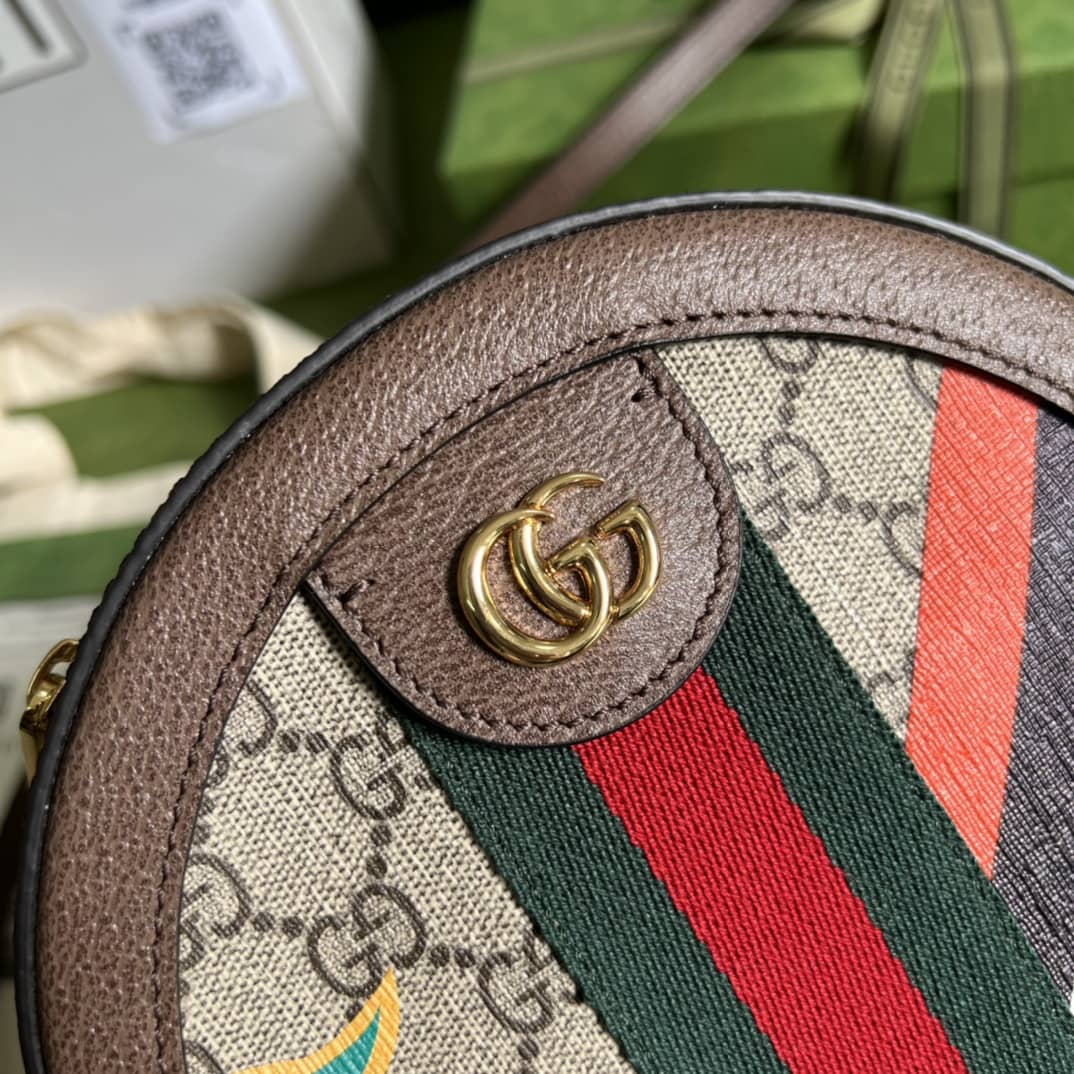 Gvc*1 GG Round Crossbody Bag Replica 574978