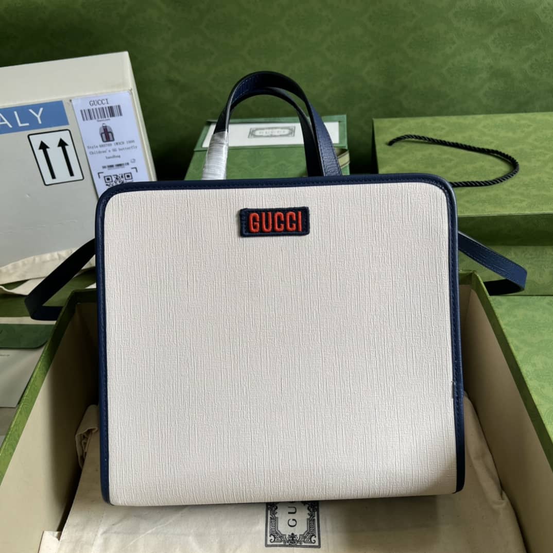 Gvc*1 Children Cat Print 630542 Replica Tote Bag