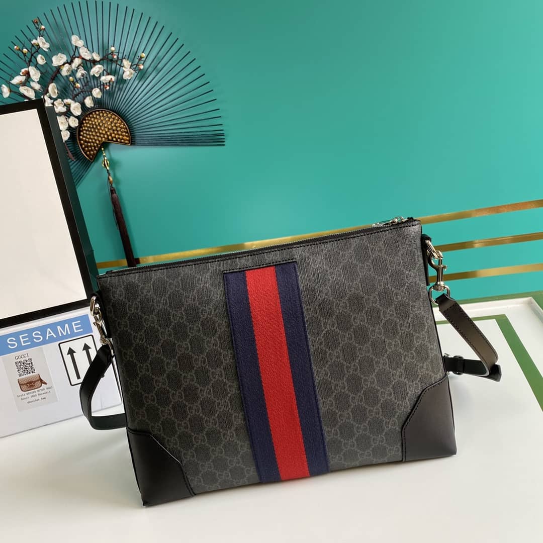 Gvc*1 Svp*me GG Messenger Shoulder Bag Replica 474139