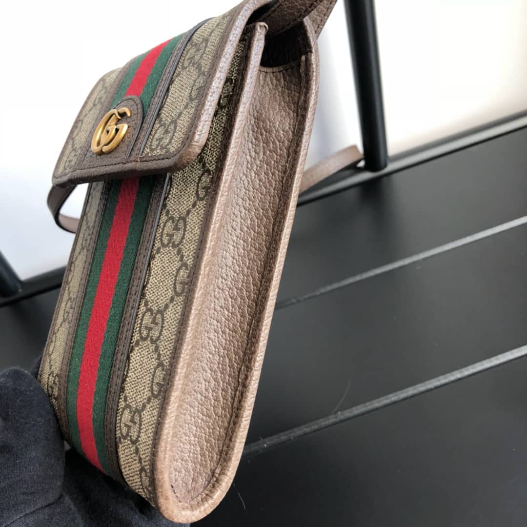 Gvc*1 Ophidia GG Mini Bag Replica Brown 625757