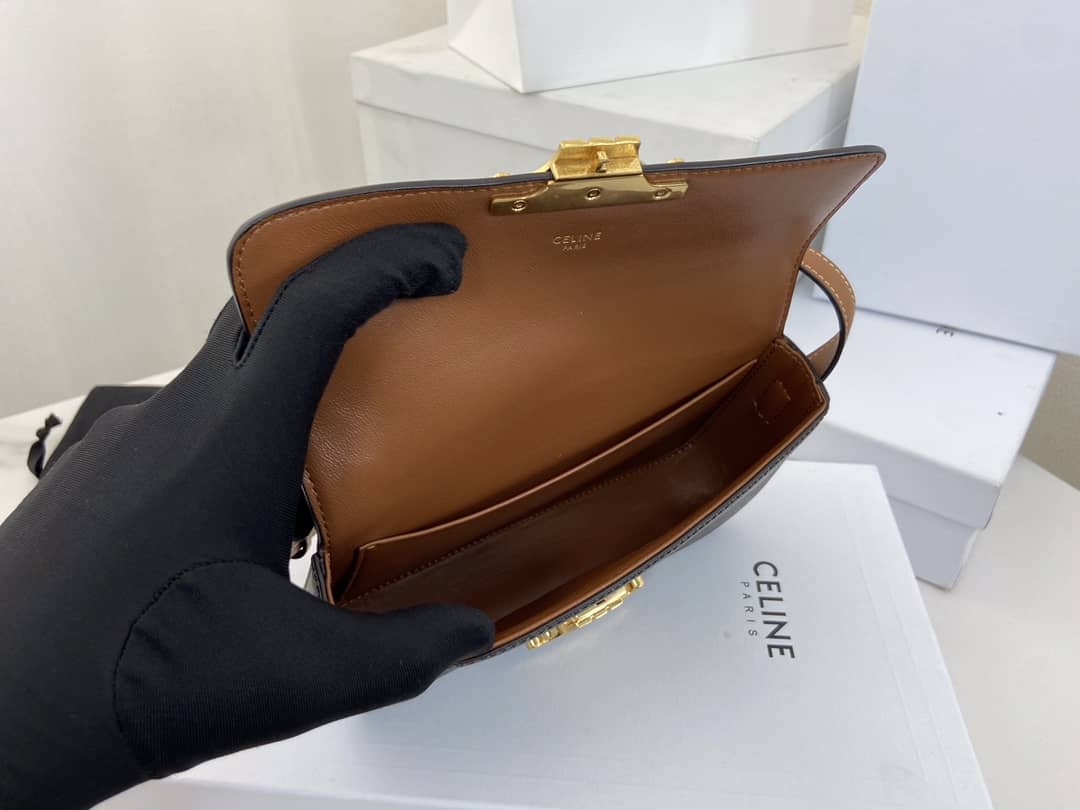 Ce1i*e Triomphe Bag Dupe Triomphe Teen 20CM