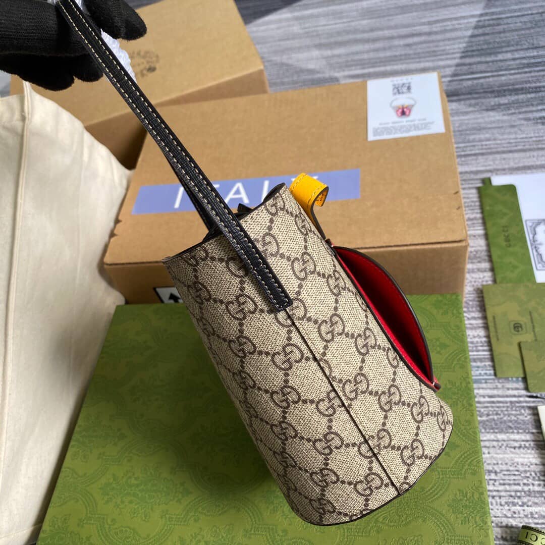 Gvc*1 Children Ladybug Bucket Bag Replica 666277