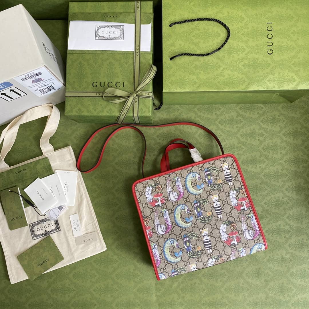 Gvc*1 GG Medium Ophidia Tote Replica 612992