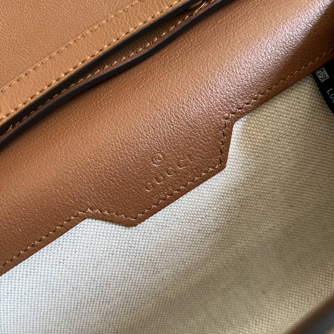 Gvc*1 GG Small Top Handle Tote Bag With Bamboo 675794 Replica