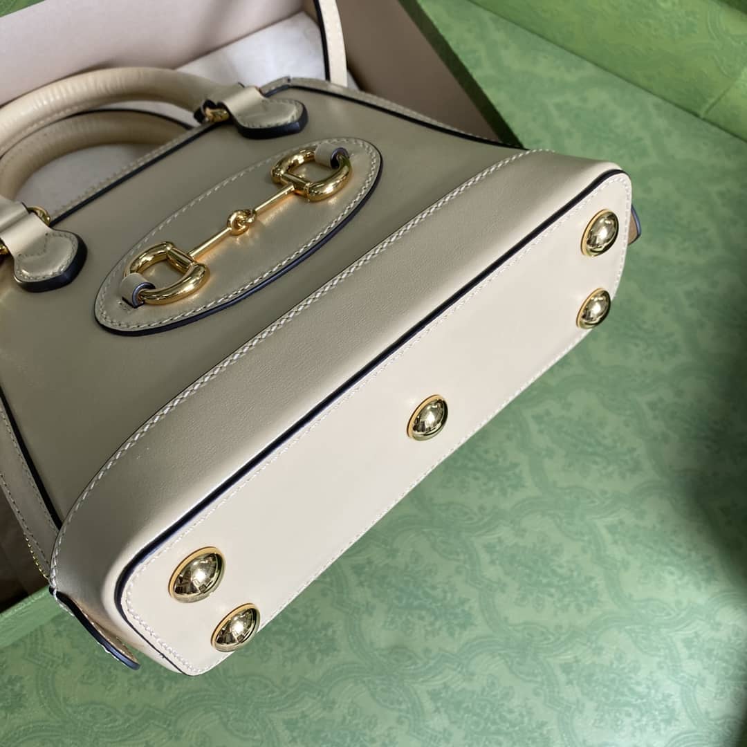 Gvc*1 1955 Horsebit GG Mini Top Handle Bag Replica 640716