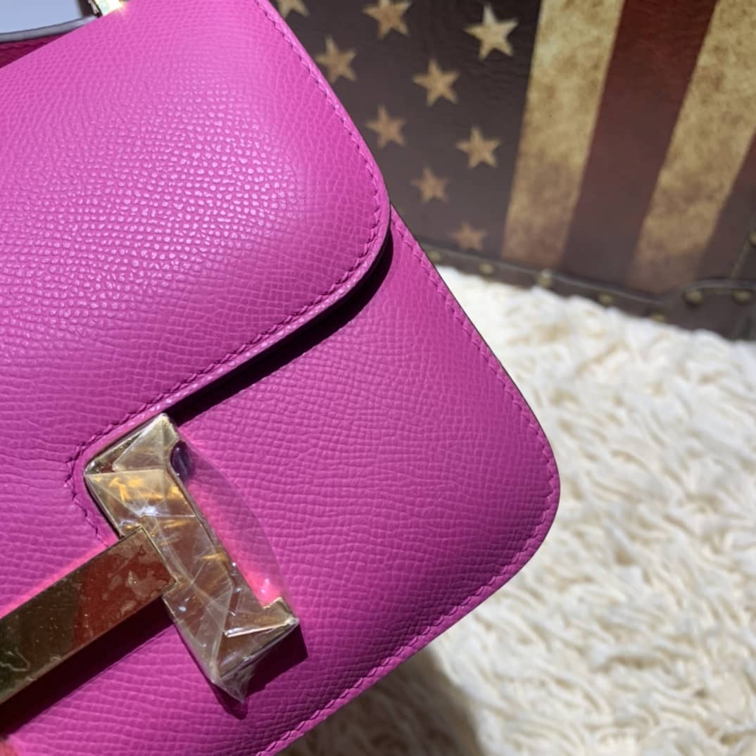 H**me5 Replica Constance Bag 18CM Epsom Leather