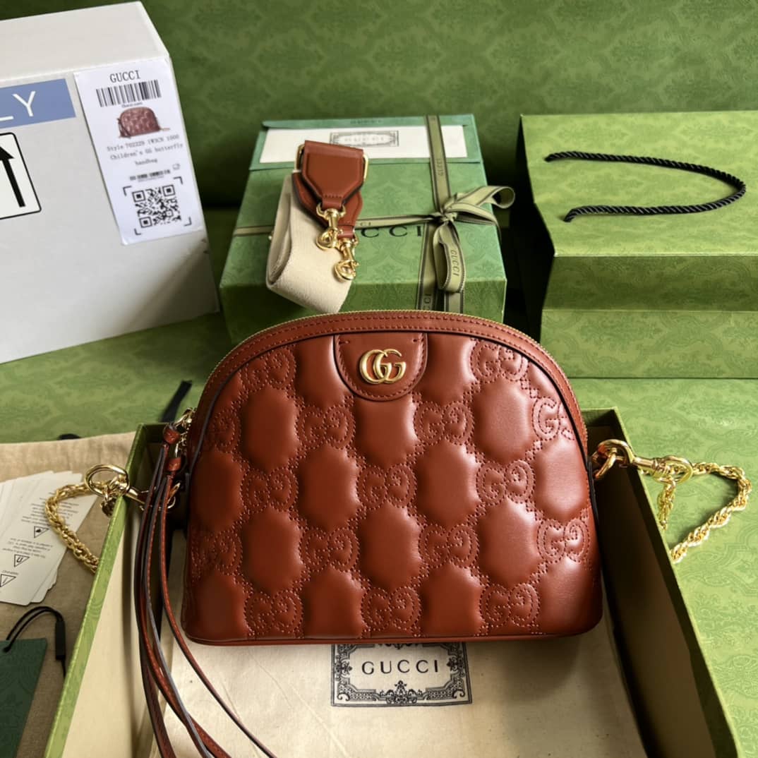 Gvc*1 GG Matelassé Leather Mini 702229 Replica Shoulder Bag