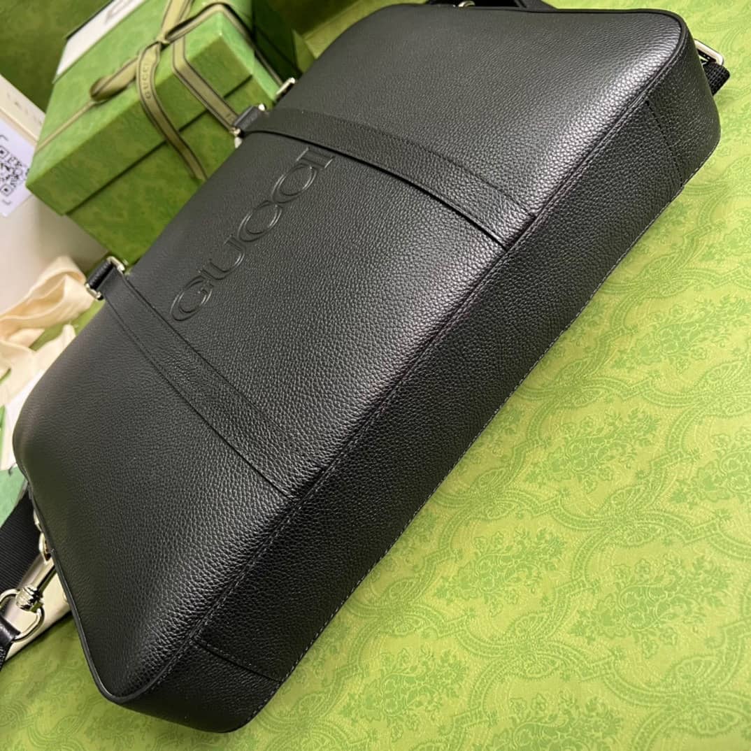 Gvc*1 Business Case With GG Logo Black 674174 Replica Mens Bag
