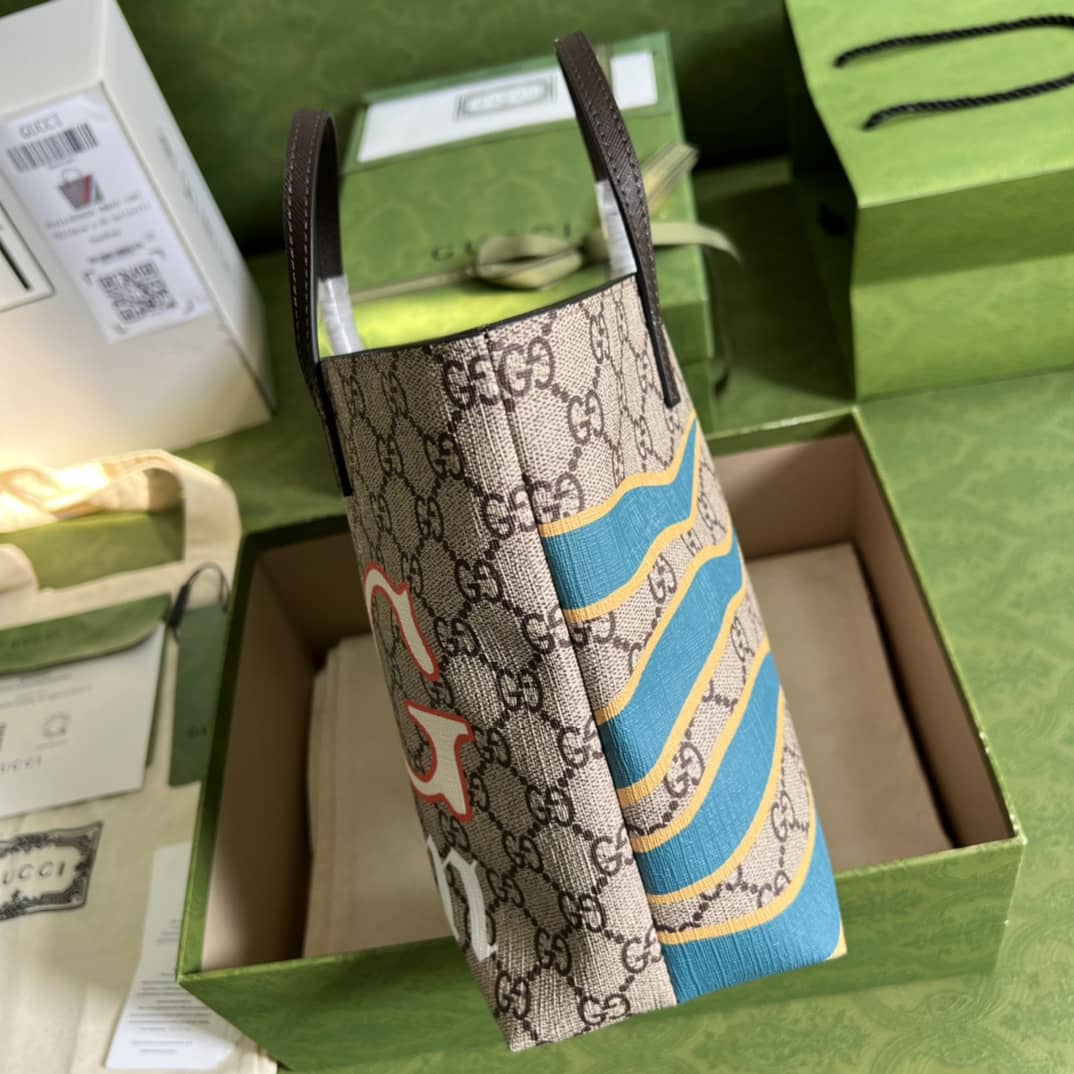 Gvc*1 Geometric Motifs Ophidia Tote 410812 Replica Bag