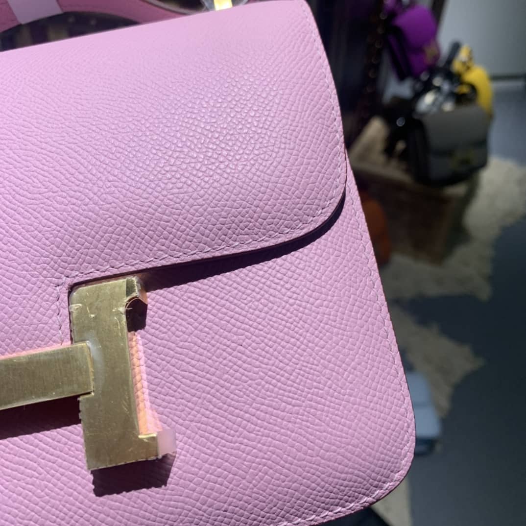 H**me5 Replica Constance Bag 18CM Epsom Leather