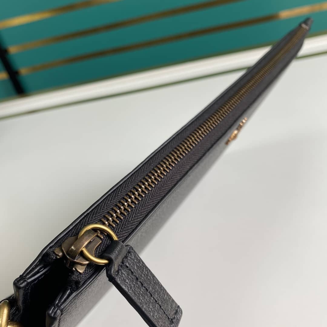 Gvc*1 Animalier Leather Pouch Replica 523684