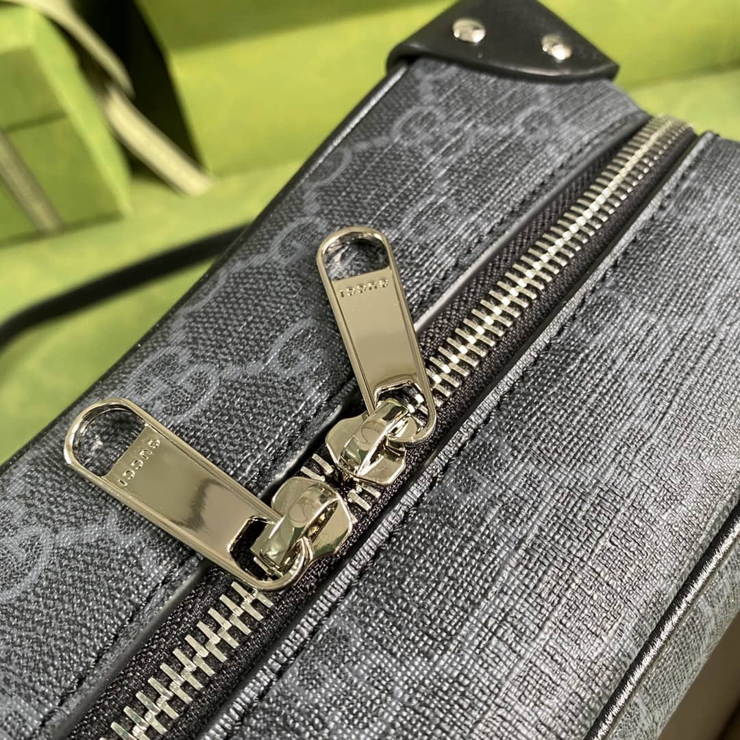 Gvc*1 Svp*me GG Leather Square Shoulder Bag Replica 626363