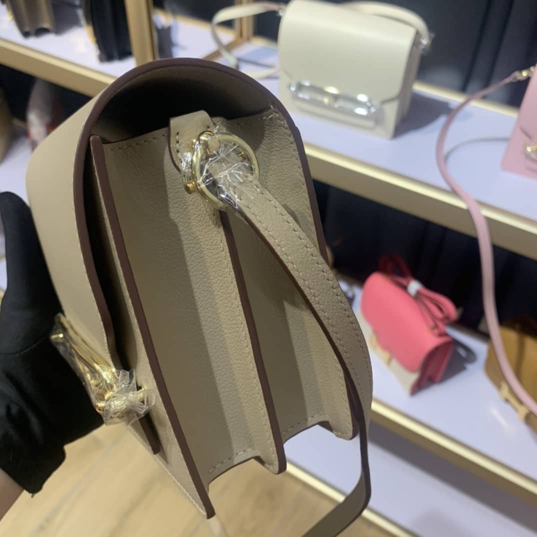 H**me5 Roulis Mini Sac Evercolor Calfskin Leather Crossbody Bag