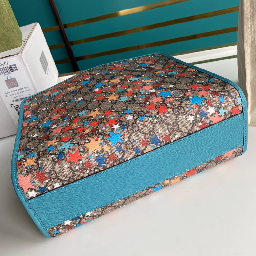 Gvc*1 GG Printed Multicolor Kids Girl Tote Replica 605614