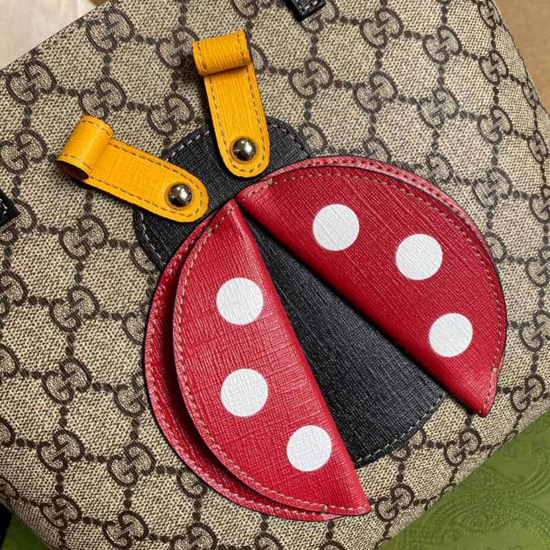 Gvc*1 Ladybug Tote Replica Bag Brown 666288