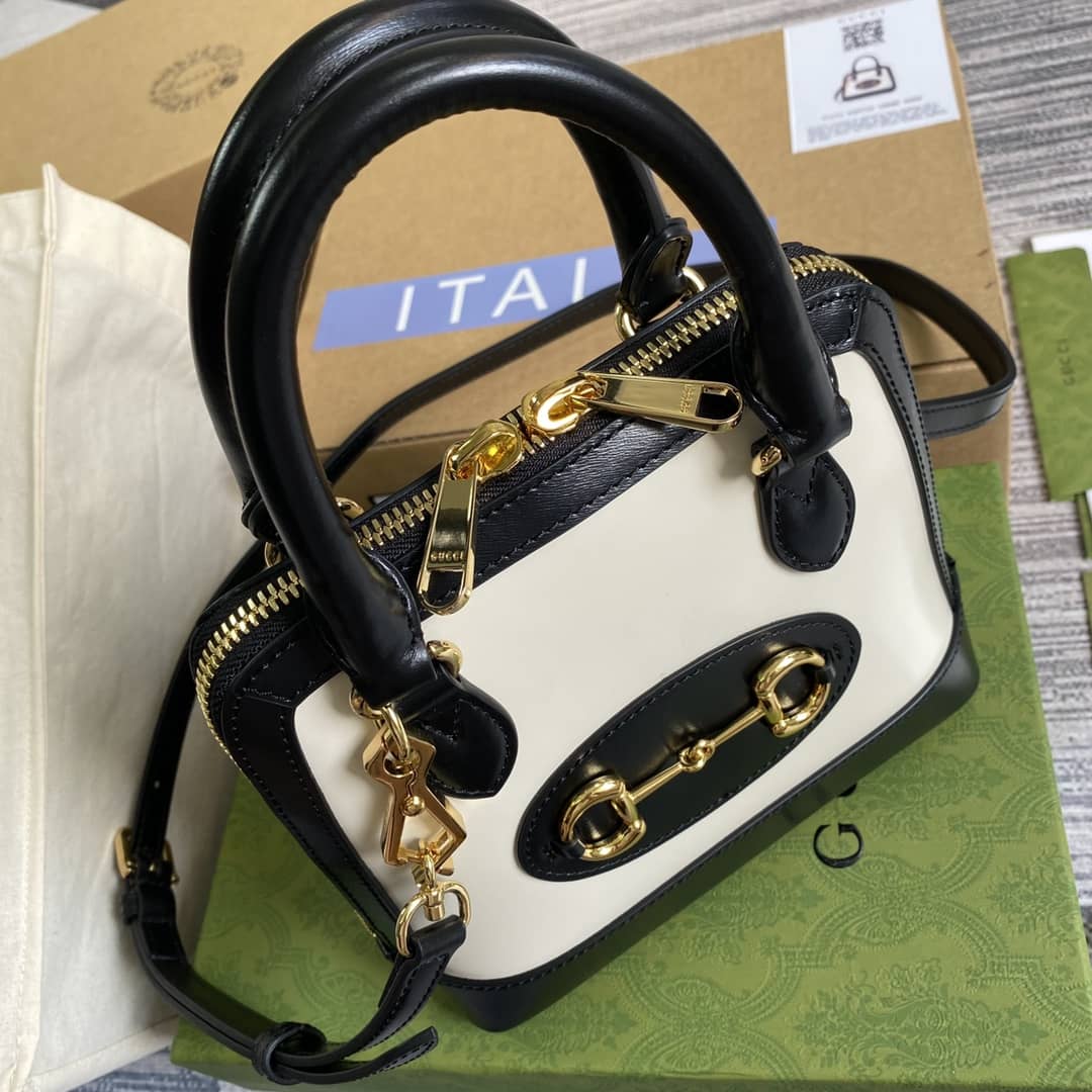 Gvc*1 1955 Horsebit GG Mini Top Handle Bag Replica 640716