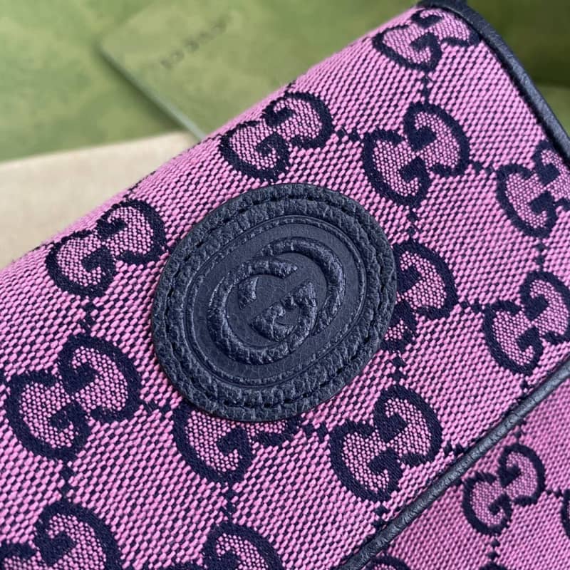 Gvc*1 GG Multicolor Mini Bag Replica Purple 657582