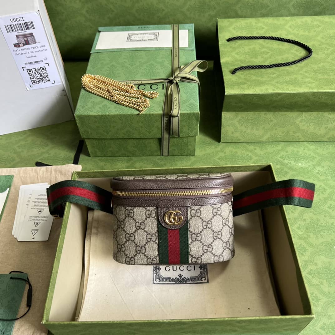 Best Replica Gvc*1 Ophidia With Web 699765 Replica Belt Bag(ColaReps)