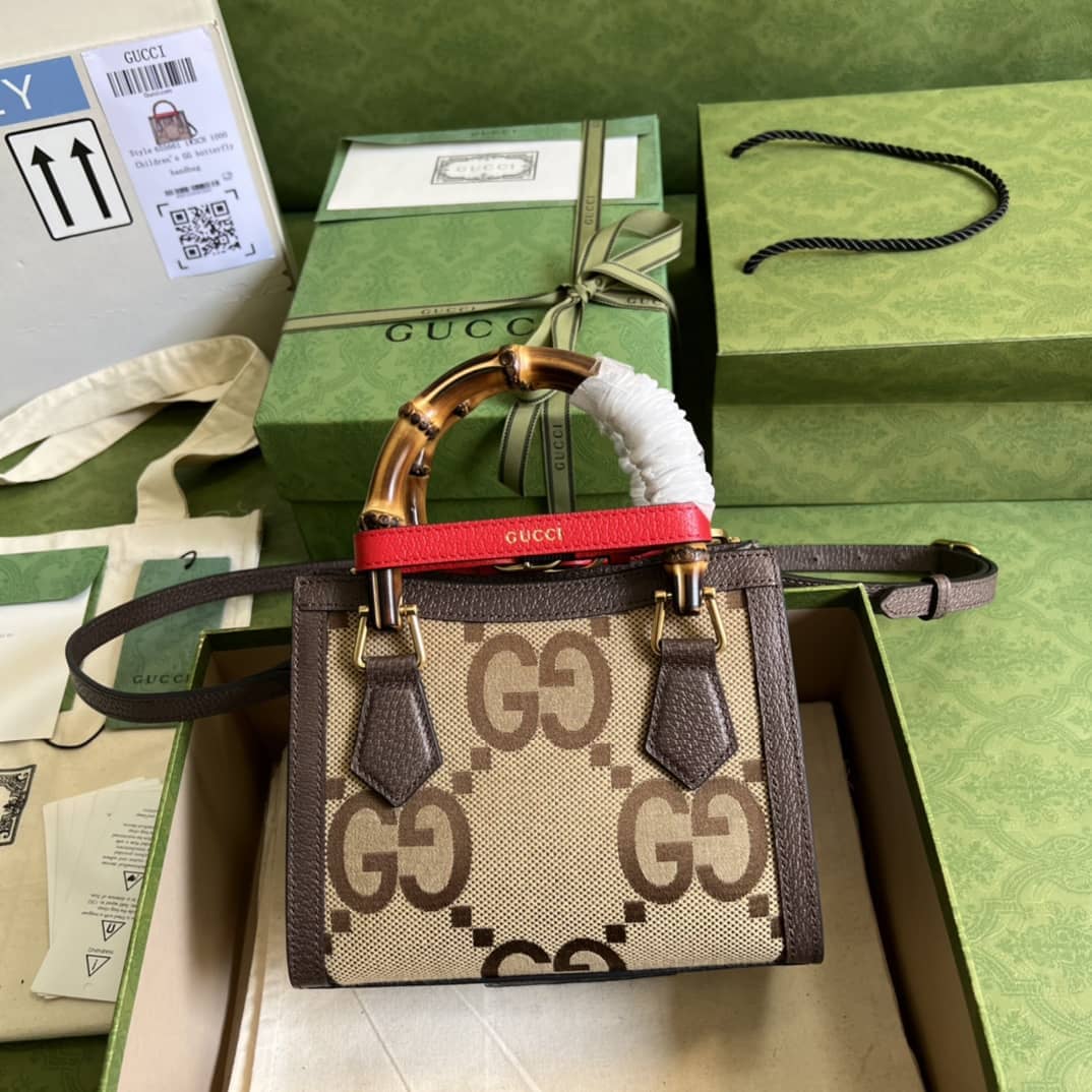 Gvc*1 Diana Jumbo Mini Replica Tote Bag 655661