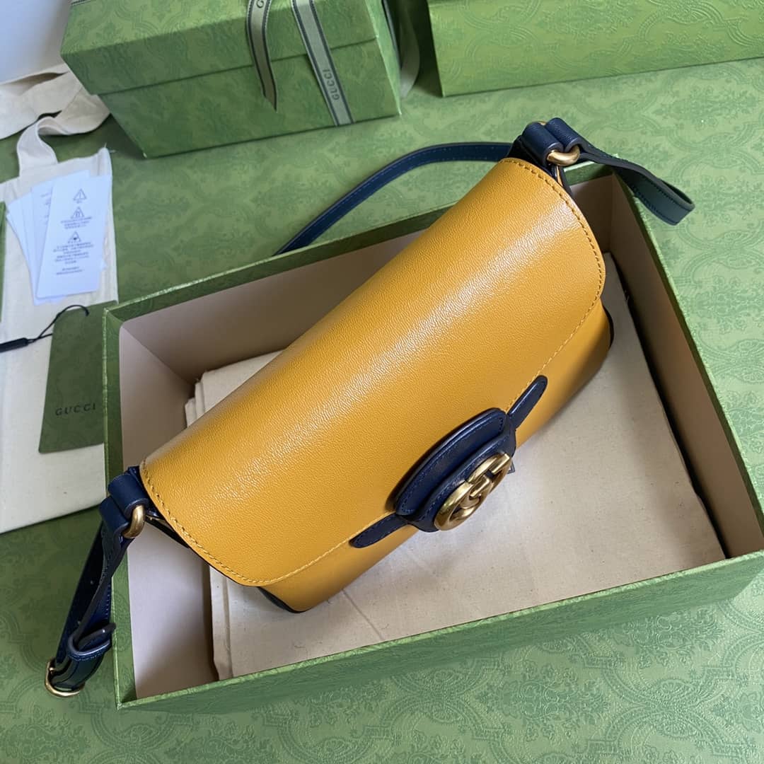 Gvc*1 Double G Messenger Shoulder Bag Replica 648934