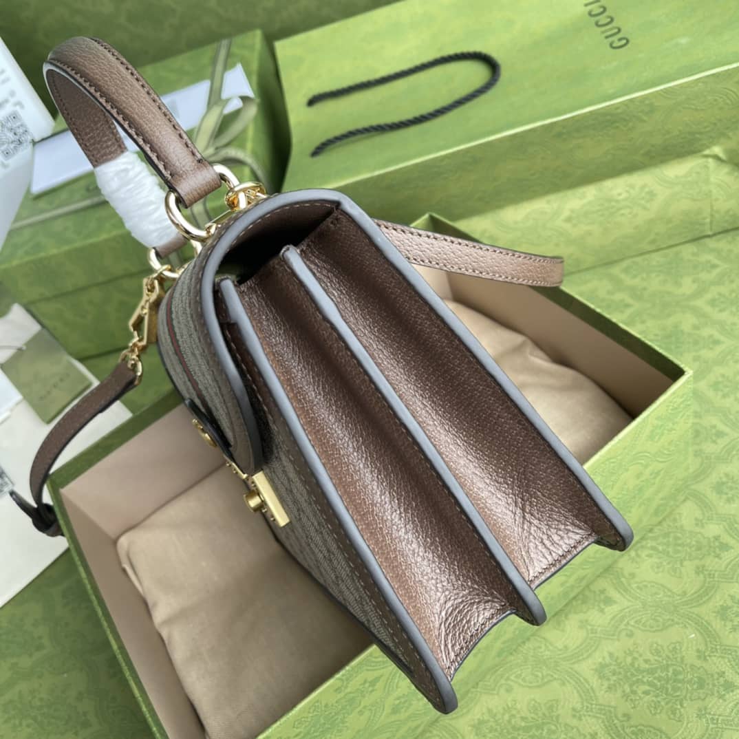 Gvc*1 Ophidia Web Small Top Handle Bag Replica 651055