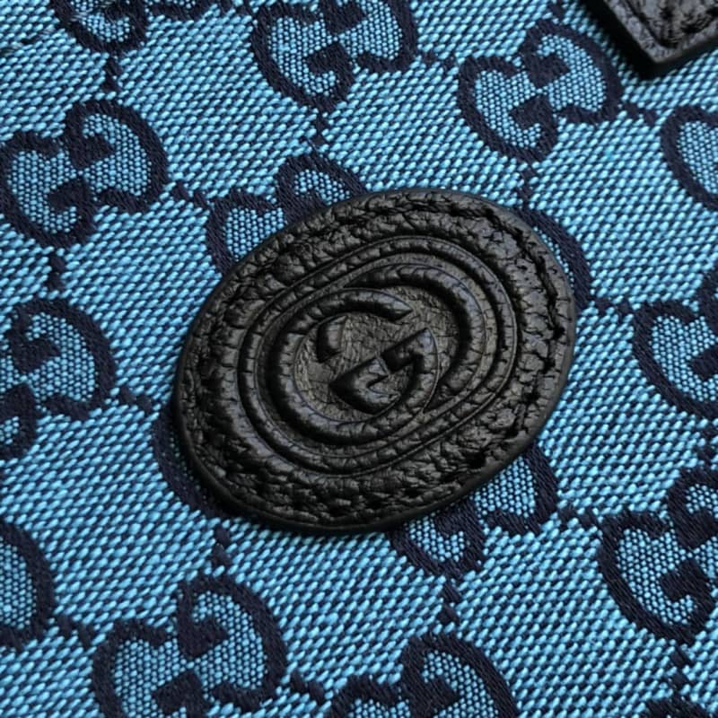 Gvc*1 GG Multicolor Kids Girl Tote Replica Blue 550763