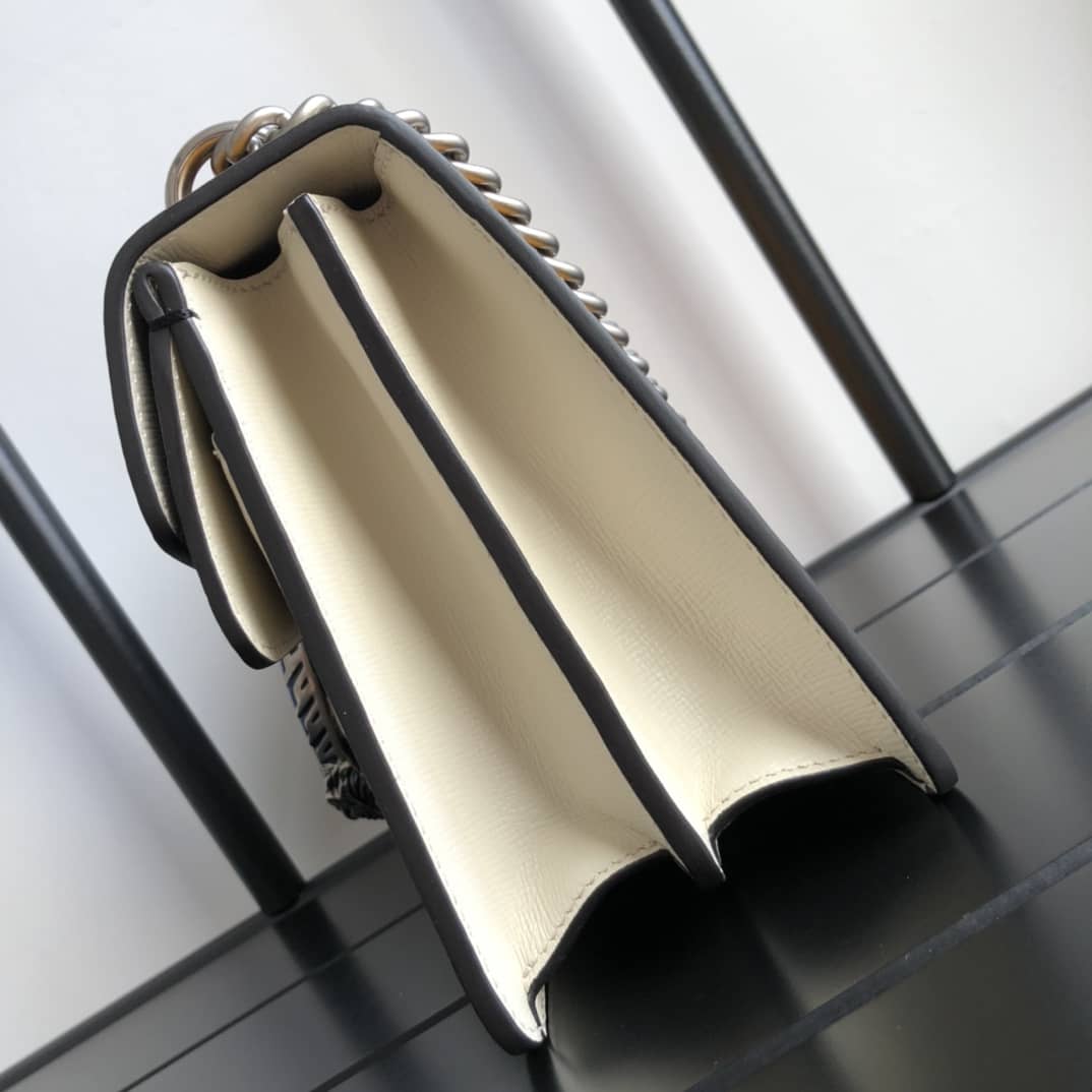 Gvc*1 Dionysus Dupe GG Svp*me Dionysus Chain Shoulder Bag Replica White Yellow 400249