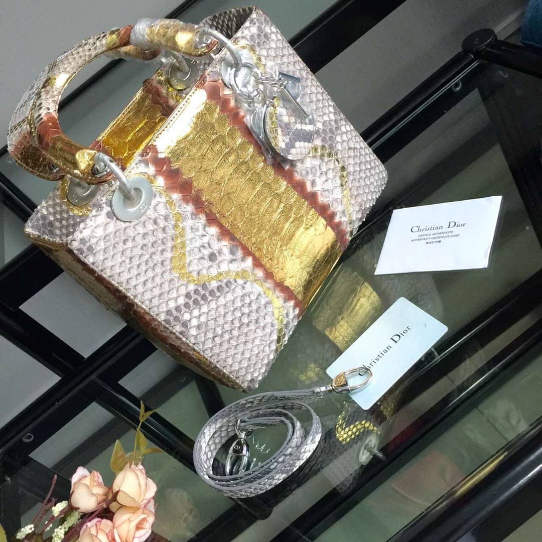 Chr1st1an D10r Lady D10r 24CM Replica Bag