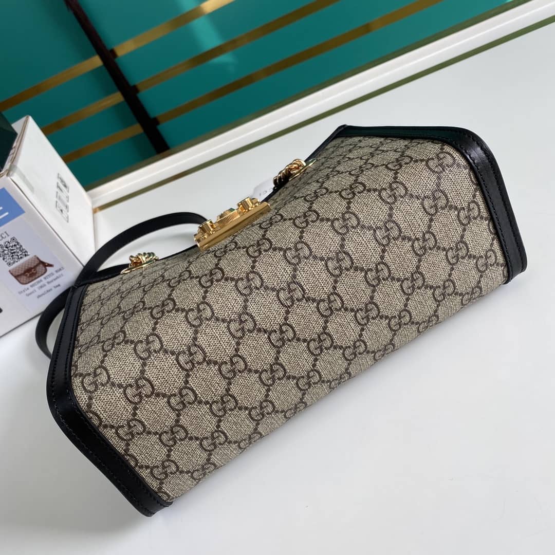 Gvc*1 Padlock Small Berry Tote Replica 498156