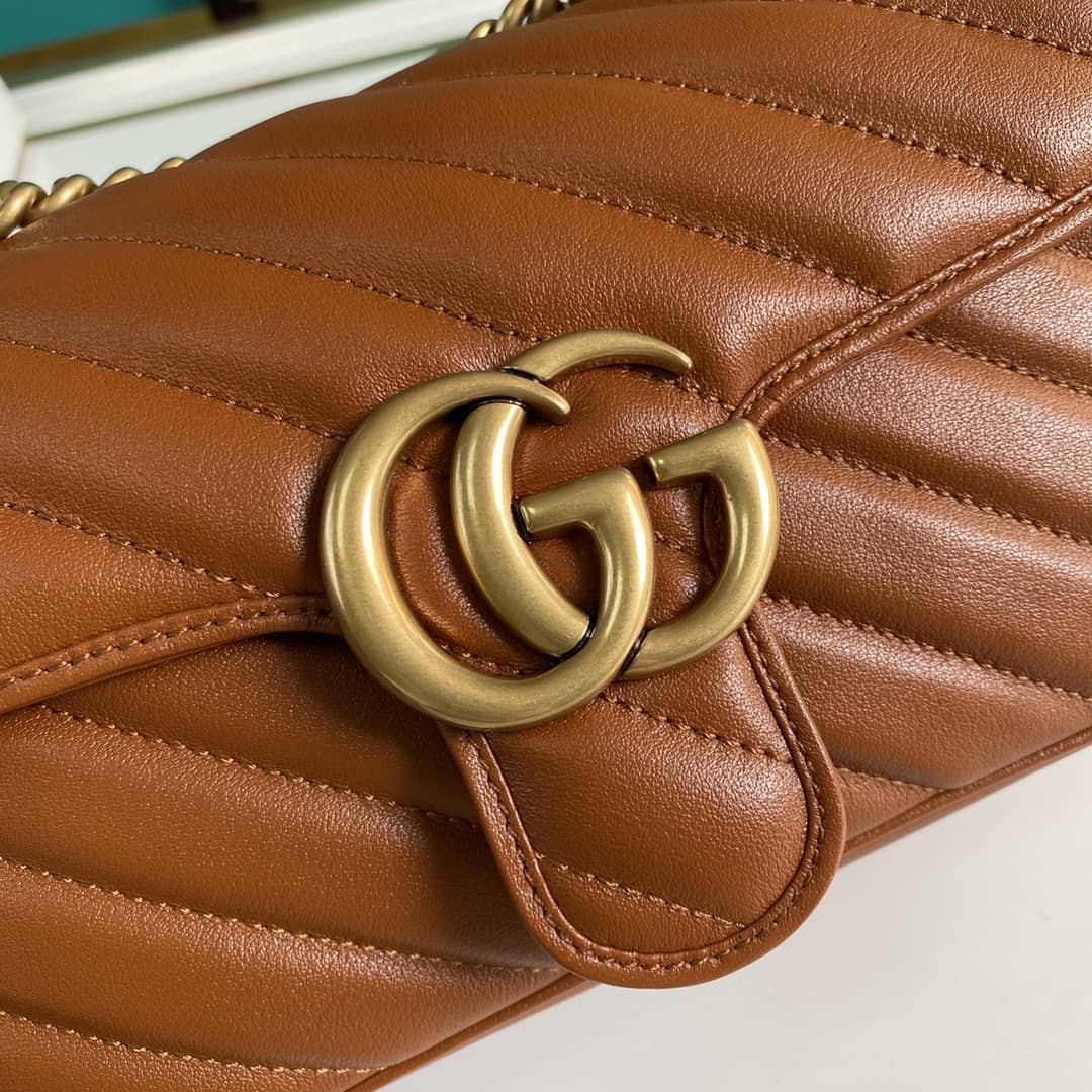 Gvc*1 Marmont GG Matelasse Leather Mini Shoulder Bag Replica 446744