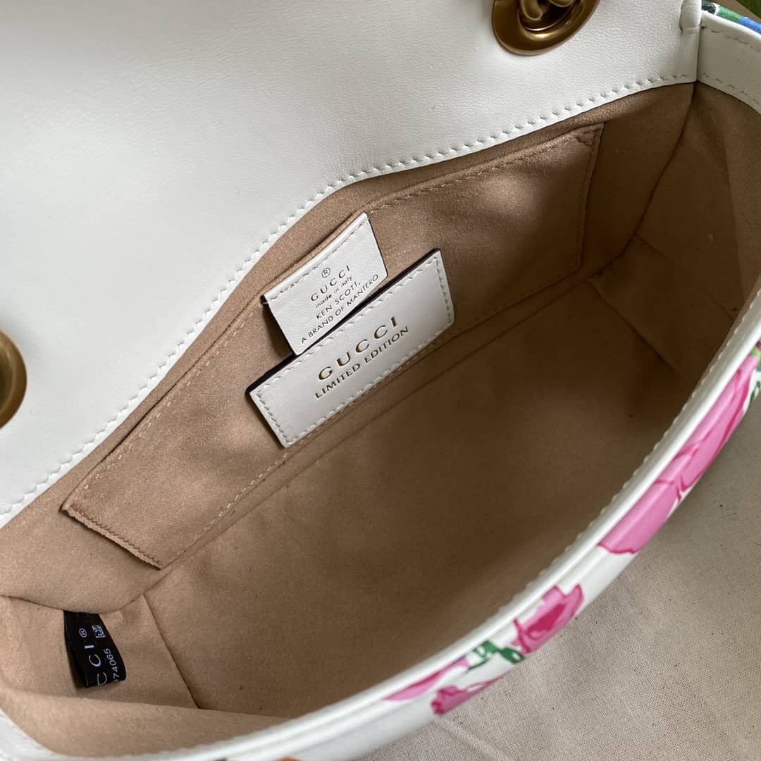 Gvc*1 Marmont GG Matelasse Leather Mini Shoulder Bag Replica 446744