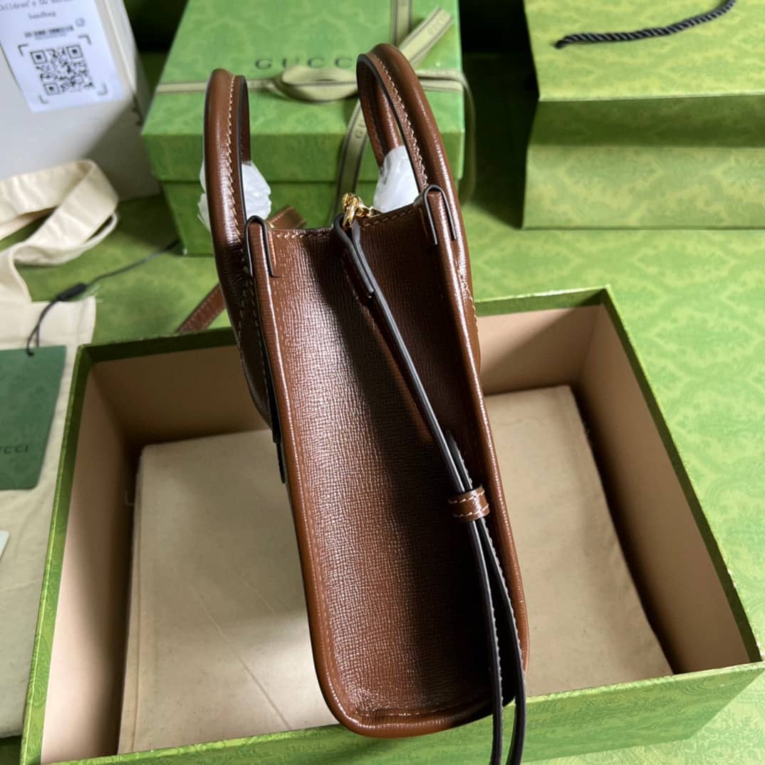 Gvc*1 Mini Tote With Interlocking 671623 Replica Bag