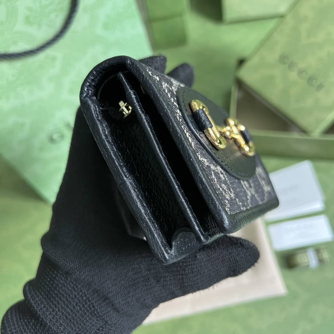 Gvc*1 Horsebit 1955 Card Holder 621887 Replica Wallet