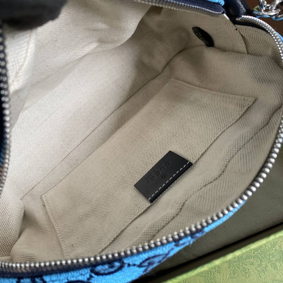 Gvc*1 Marmont Dupe GG Small Matelassé Shoulder Bag Replica 447632