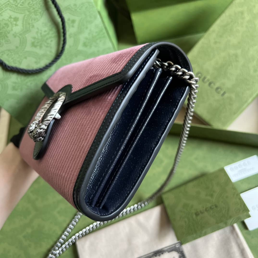 Gvc*1 Dionysus Svp*me GG Chain Wallet Replica 401231