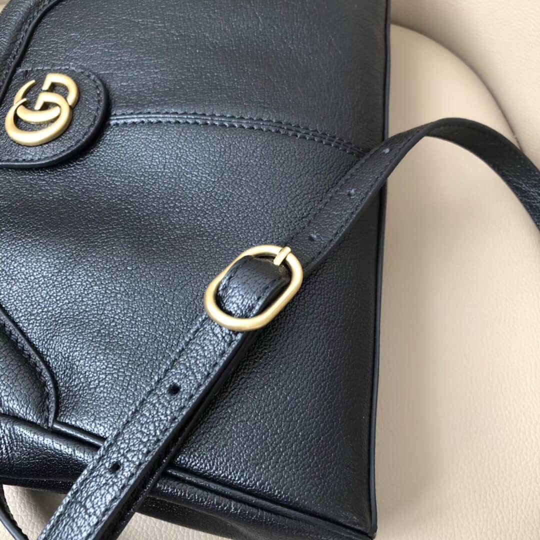 Gvc*1 Belle Marmont Feline Small Crossbody Bag Replica Black 524620