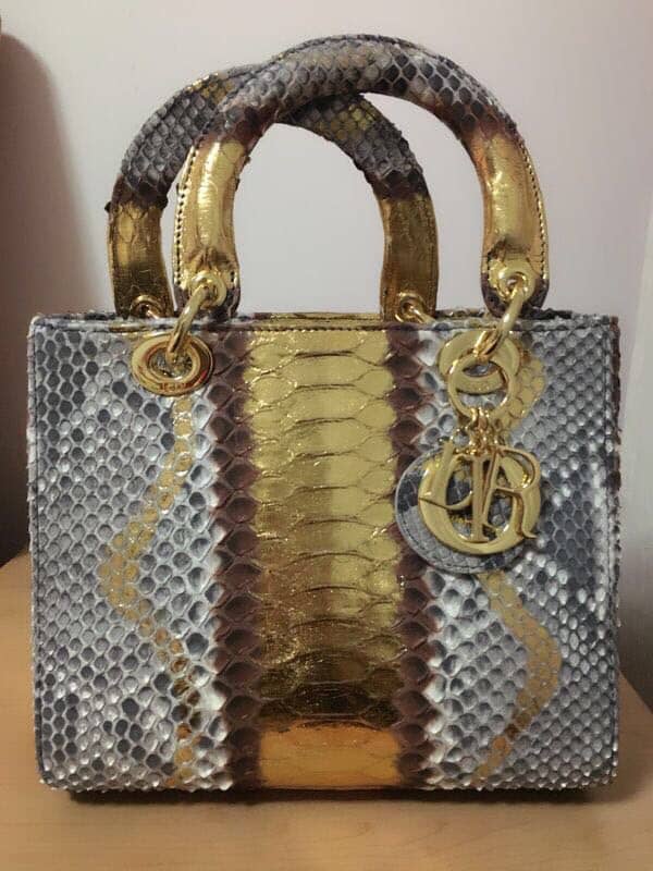 Chr1st1an D10r Lady D10r 24CM Replica Bag