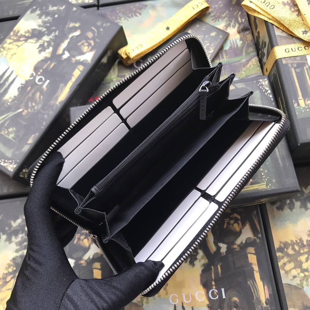 Gvc*1 Web GG Svp*me Around Zip Wallet Replica 408831