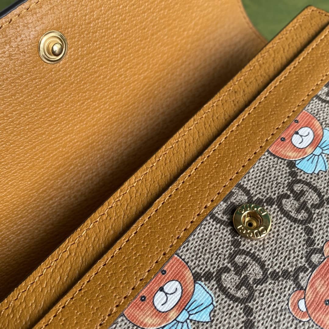 Gvc*1 x Kai Womens Flap Long Wallet Replica 647786