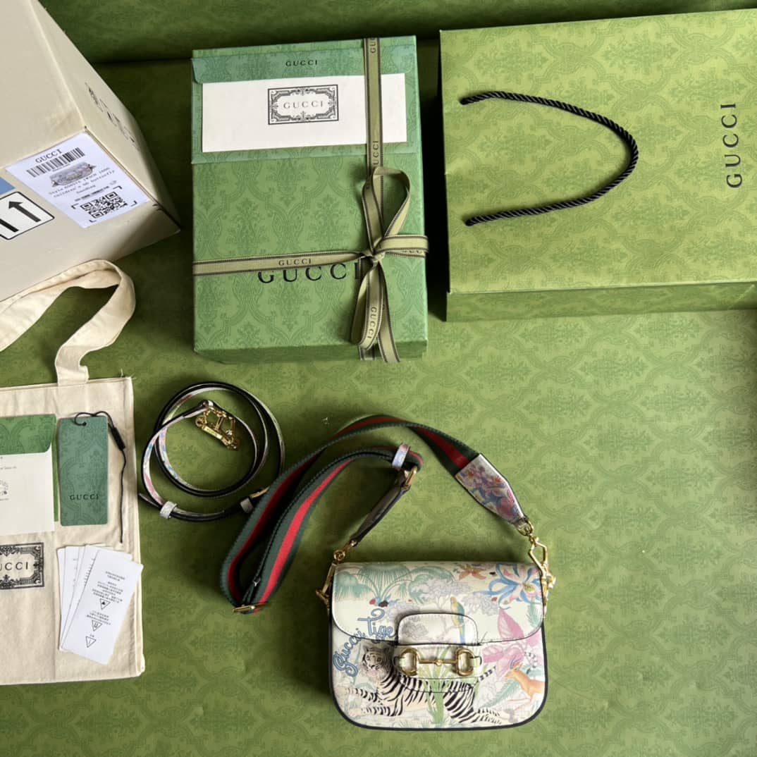 Gvc*1 Horsebit Bag Dupe Tiger 1955 Mini Bag 677266