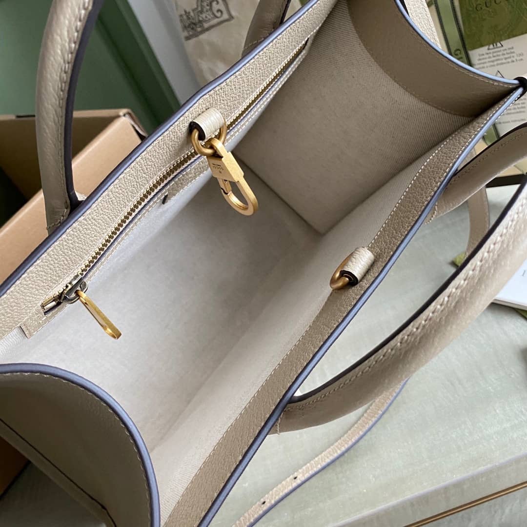 Gvc*1 GG Small Tote Bag With Interlocking G 659983 Replica