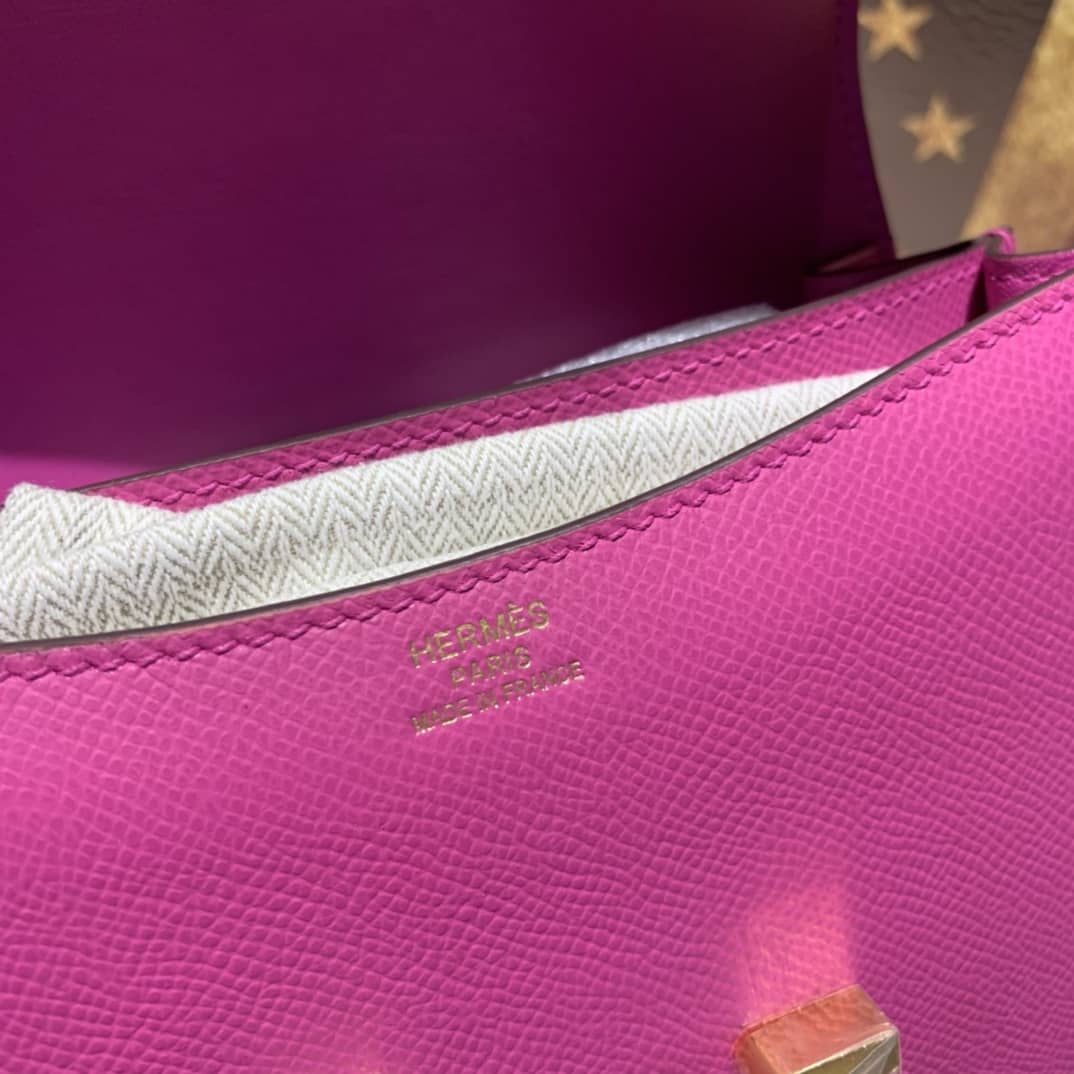 H**me5 Replica Constance Bag 18CM Epsom Leather
