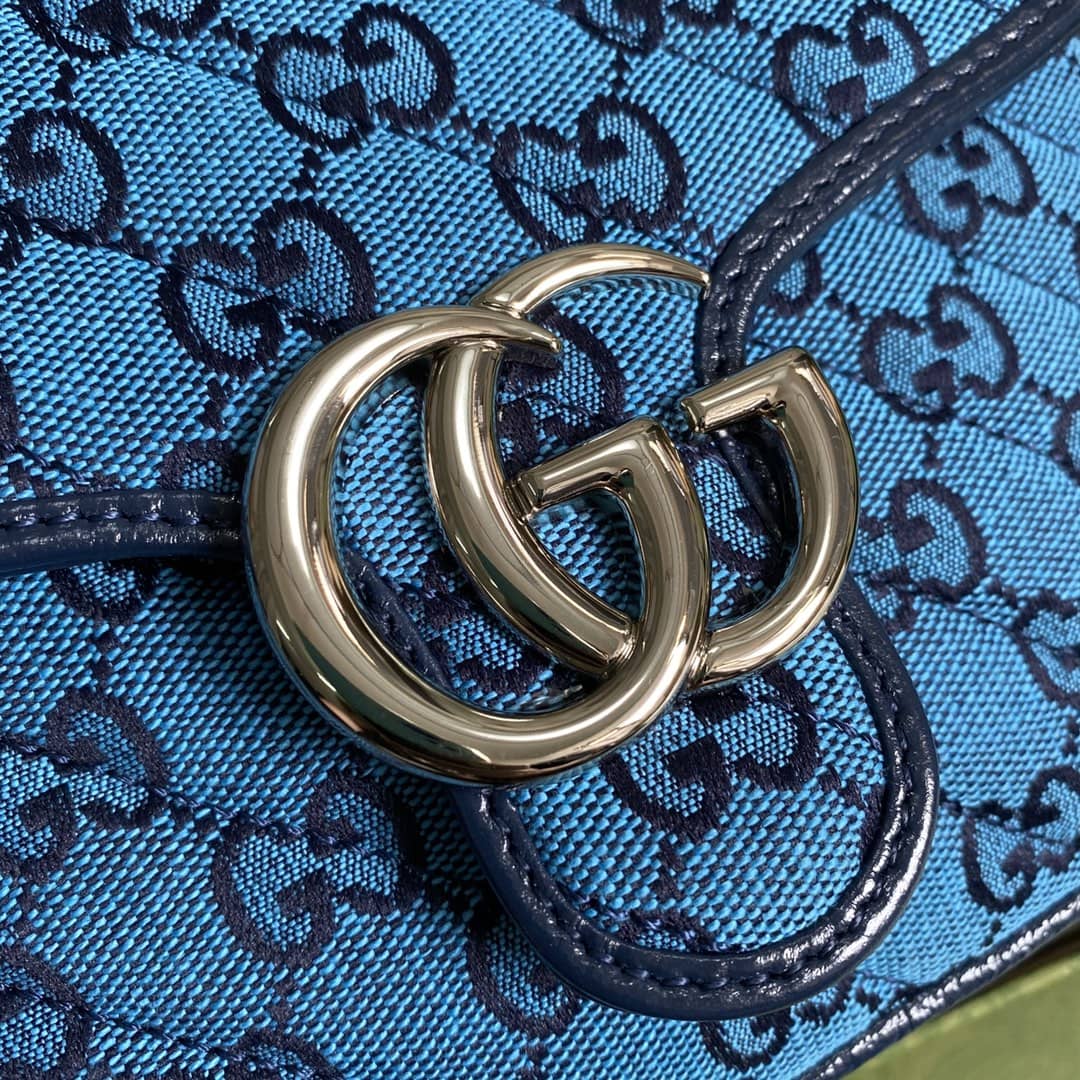 Gvc*1 Marmont GG Mini Top Handle Bag Replica 583571