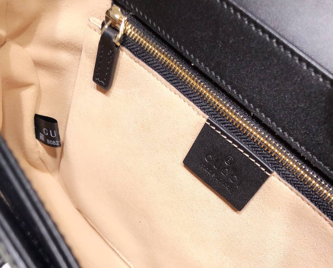 Gvc*1 Horsebit 1955 Shoulder Bag Replica Black 602204