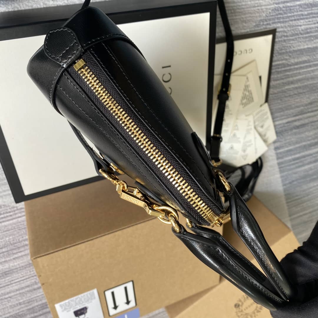 Gvc*1 1955 Horsebit GG Mini Top Handle Bag Replica 640716