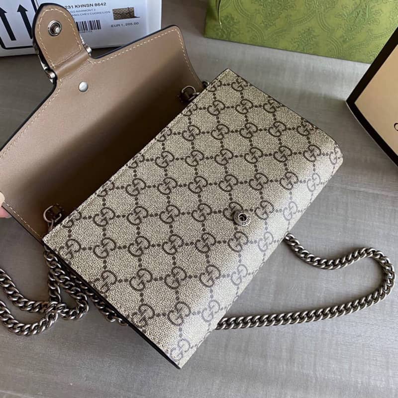 Gvc*1 Dionysus Chain Wallet Shoulder Bag Replica Brown 401231